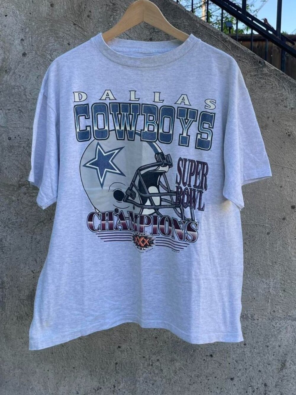 Vintage 90s Dallas Cowboys Super Bowl Champions t shirt size large